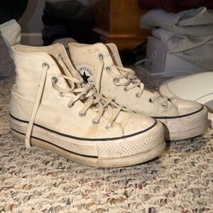 Converse white High-Top Sneakers